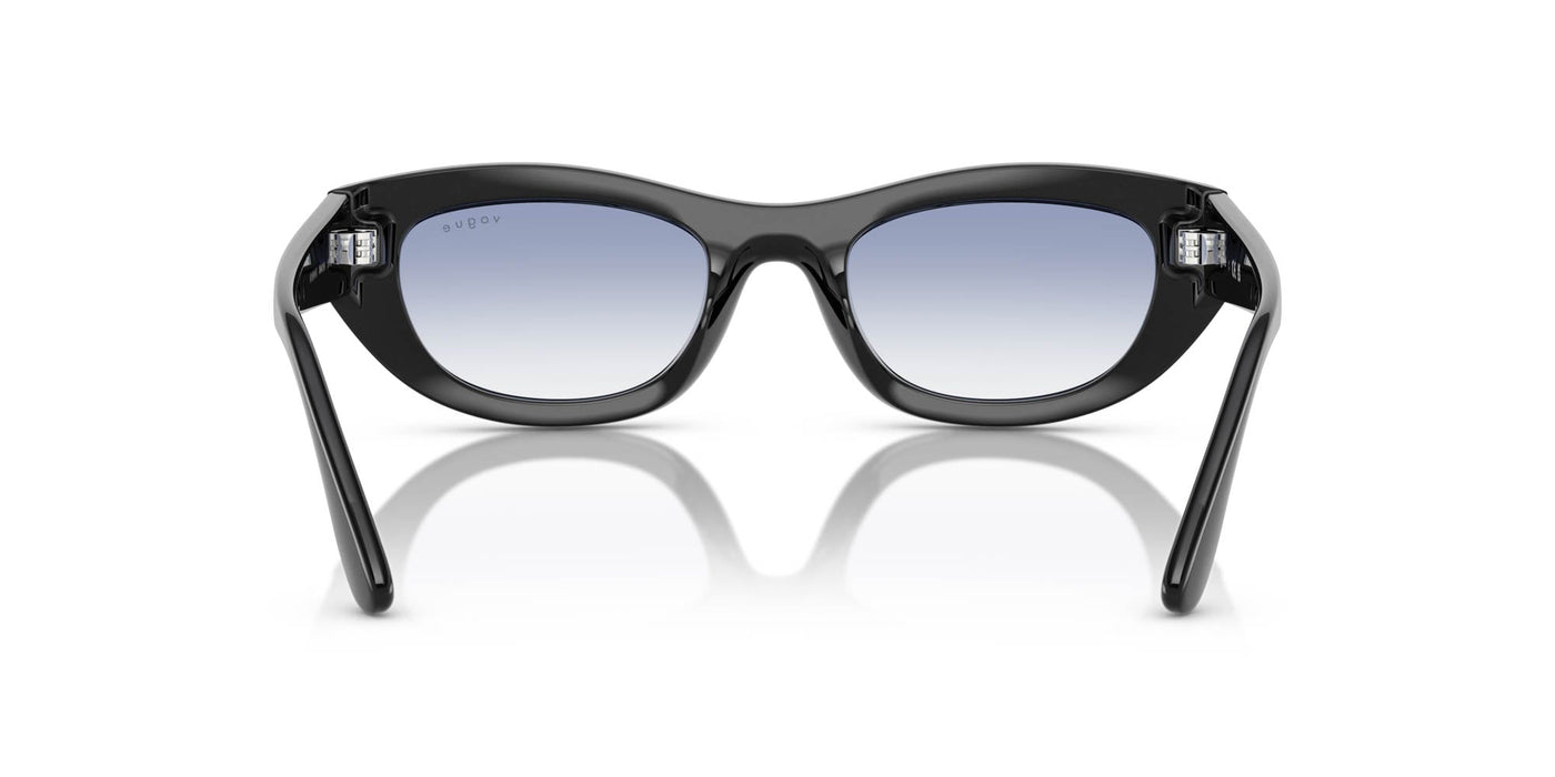 Vogue Eyewear VO5616S Black/Clear Light Blue Gradient #colour_black-clear-light-blue-gradient