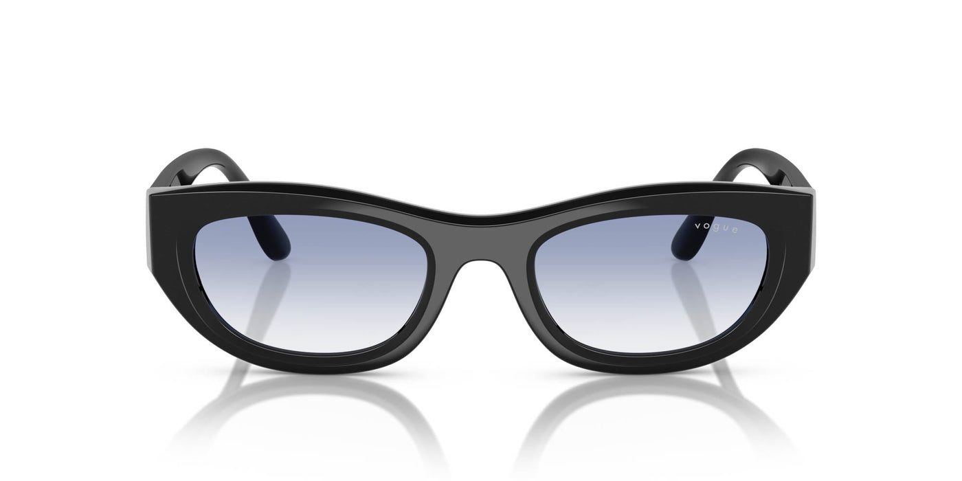 Vogue Eyewear VO5616S Black/Clear Light Blue Gradient #colour_black-clear-light-blue-gradient