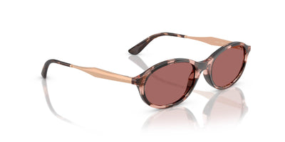 Vogue Eyewear VO5625S Rose Havana/Dark Violet #colour_rose-havana-dark-violet