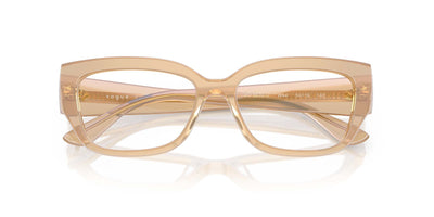 Vogue Eyewear VO5639U Transparent Pearl Cream #colour_transparent-pearl-cream
