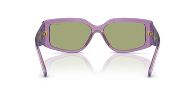 Vogue Eyewear VO5642SU Transparent Pearl Purple/Green #colour_transparent-pearl-purple-green