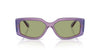 Vogue Eyewear VO5642SU Transparent Pearl Purple/Green #colour_transparent-pearl-purple-green