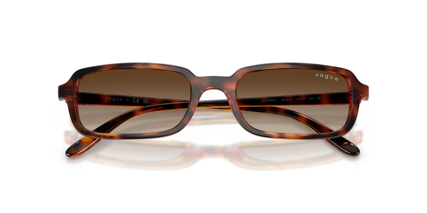 Vogue Eyewear VO5666S Dark Havana/Brown Gradient #colour_dark-havana-brown-gradient
