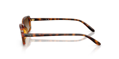 Vogue Eyewear VO5666S Dark Havana/Brown Gradient #colour_dark-havana-brown-gradient