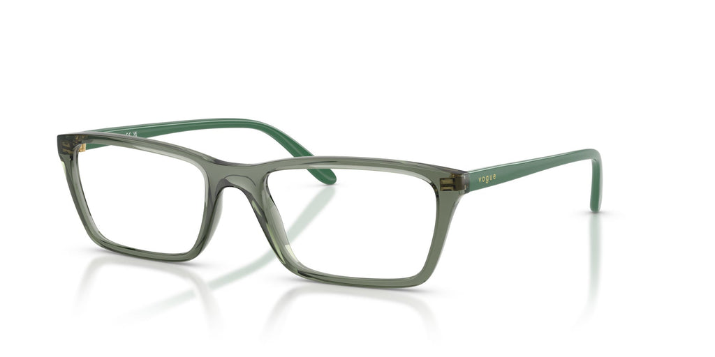 Vogue Eyewear VO5667 Transparent Mallard Green #colour_transparent-mallard-green