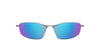 Oakley Whisker OO4141 Silver/Blue Polarised #colour_silver-blue-polarised