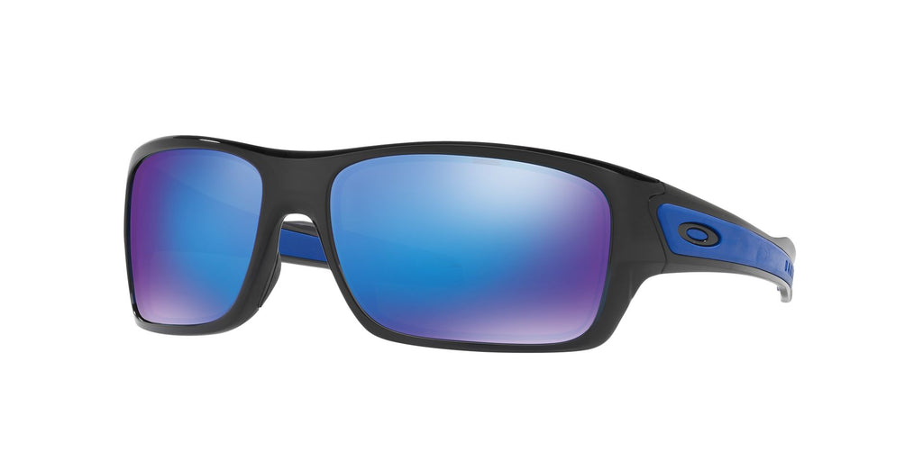 Oakley Turbine OO9263 Prescription Sunglasses Black/Blue #colour_black-blue