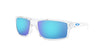 Oakley Gibston OO9449 Transparent/Blue Mirror #colour_transparent-blue-mirror