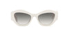 Prada SPR07Y White/Grey Gradient #colour_white-grey-gradient