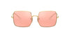 Ray-Ban Square RB1971 Gold/Pink Mirror #colour_gold-pink-mirror