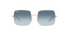 Ray-Ban Square RB1971 Gold-Blue-Gradient #colour_gold-blue-gradient