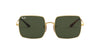 Ray-Ban Square RB1971 Gold/Green #colour_gold-green