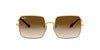 Ray-Ban Square RB1971 Gold/Brown Gradient #colour_gold-brown-gradient