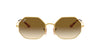 Ray-Ban Octagon RB1972 Gold-Brown-Gradient #colour_gold-brown-gradient