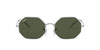 Ray-Ban Octagon RB1972 Silver/Green #colour_silver-green