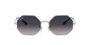 Ray-Ban Octagon RB1972 Silver/Blue Polarised #colour_silver-blue-polarised