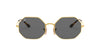 Ray-Ban Octagon RB1972 Gold/Grey #colour_gold-grey