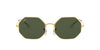 Ray-Ban Octagon RB1972 Gold-Green #colour_gold-green