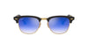 Ray-Ban Folding Clubmaster RB2176 Black/Blue #colour_black-blue