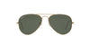 Ray-Ban Aviator RB3025 Gold/Green 4 #colour_gold-green-4