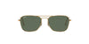 Ray-Ban Caravan RB3136 Gold/Green 1 #colour_gold-green-1