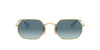 Ray-Ban RB3556N Gold/Blue Gradient #colour_gold-blue-gradient