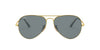 Ray-Ban RB3689 Gold/Blue Polarised #colour_gold-blue-polarised