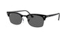 Ray-Ban Clubmaster Square RB3916 Black-Grey #colour_black-grey