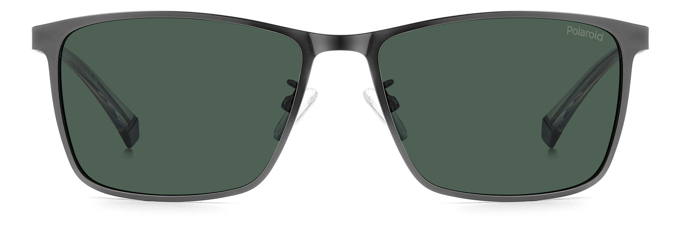 Polaroid PLD 2159/G/S/X Matte Dark Ruthenium/Green Polarised #colour_matte-dark-ruthenium-green-polarised