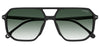 Carrera 324/S Black Grey/Green Gradient #colour_black-grey-green-gradient