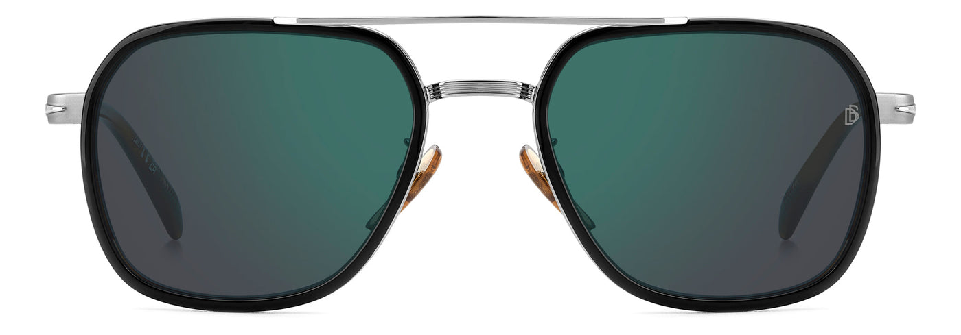 David Beckham DB1161/S Black Striped Brown/Green Mirror #colour_black-striped-brown-green-mirror