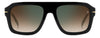 David Beckham DB7127/S Black Gold/Brown Shaded Green Mirror #colour_black-gold-brown-shaded-green-mirror