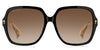 ETRO 0064/F/S Black Yellow/Black Brown Green Antireflex Gradient #colour_black-yellow-black-brown-green-antireflex-gradient