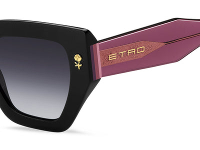 ETRO 0010/S Black Violet/Dark Grey Shaded Gradient #colour_black-violet-dark-grey-shaded-gradient