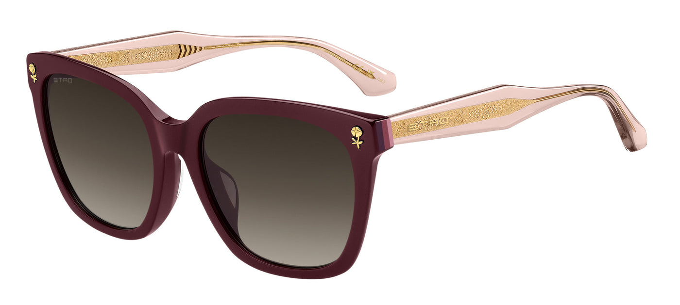 ETRO 0065/F/S Burgundy/Black Brown Green Antireflex Gradient #colour_burgundy-black-brown-green-antireflex-gradient