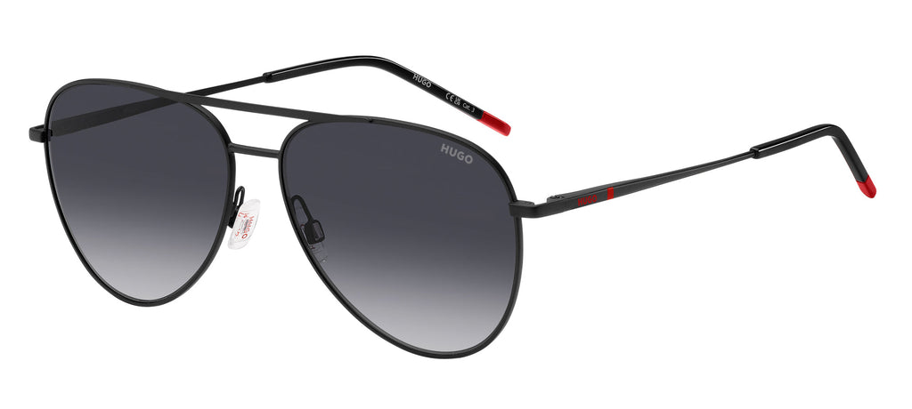 Hugo Boss Hugo HG 1318/S Matte Black/Dark Grey Shaded Gradient #colour_matte-black-dark-grey-shaded-gradient