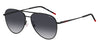 Hugo Boss Hugo HG 1318/S Matte Black/Dark Grey Shaded Gradient #colour_matte-black-dark-grey-shaded-gradient