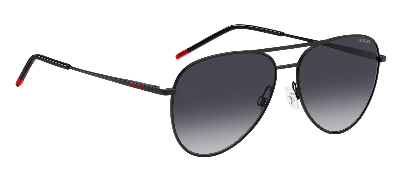 Hugo Boss Hugo HG 1318/S Matte Black/Dark Grey Shaded Gradient #colour_matte-black-dark-grey-shaded-gradient