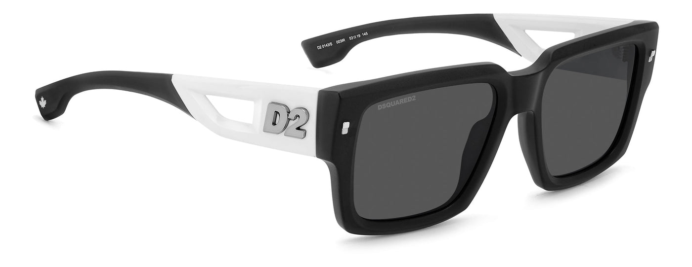 DSQUARED2 D2 0143/S Matte Black/Grey #colour_matte-black-grey