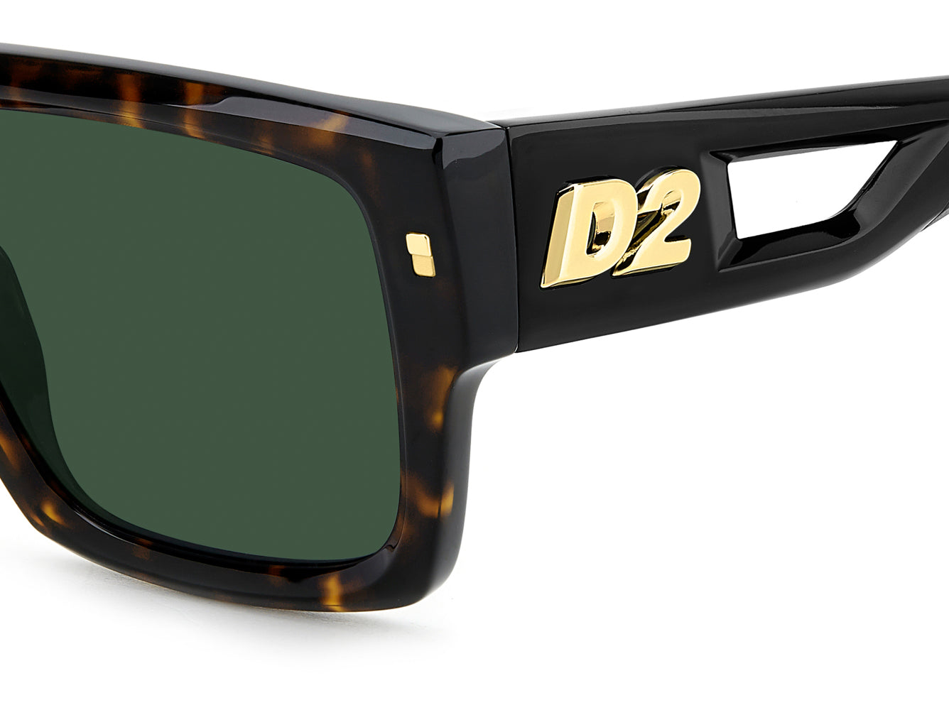 DSQUARED2 D2 0143/S Havana/Green #colour_havana-green