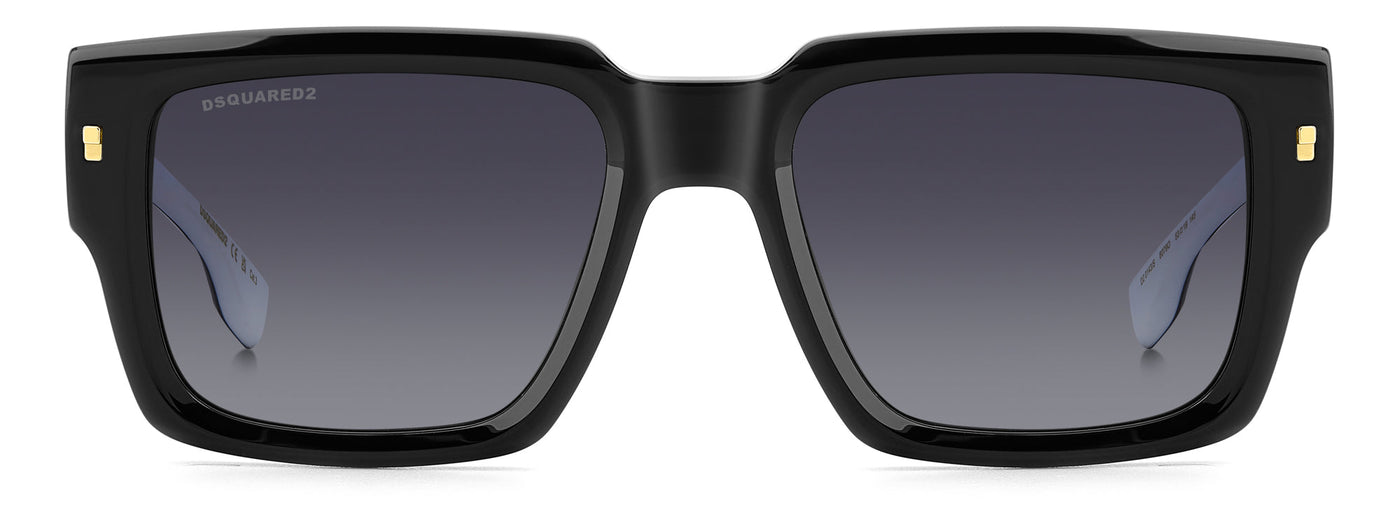 DSQUARED2 D2 0143/S Black/Dark Grey Shaded Gradient #colour_black-dark-grey-shaded-gradient