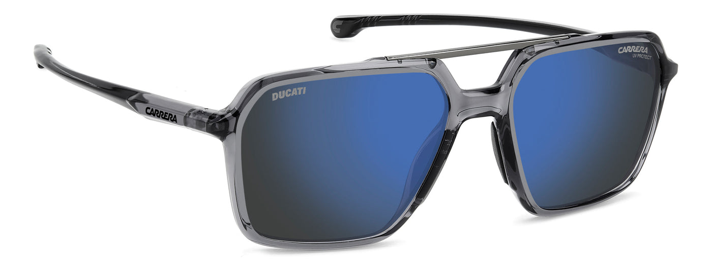 Carrera Ducati Carduc 042/S Grey Black/Blu Sky Mirror #colour_grey-black-blu-sky-mirror