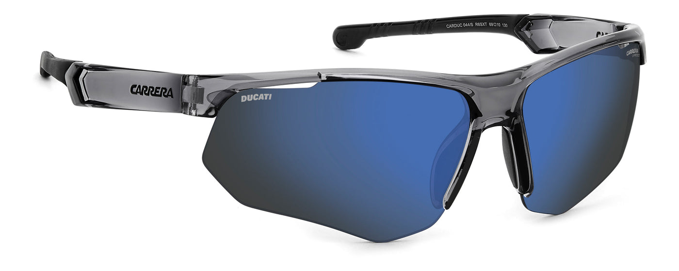 Carrera Ducati Carduc 044/S Grey Black/Blu Sky Mirror #colour_grey-black-blu-sky-mirror