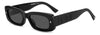 DSQUARED2 Icon 0020/S Black/Grey #colour_black-grey