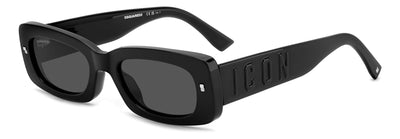 DSQUARED2 Icon 0020/S Black/Grey #colour_black-grey