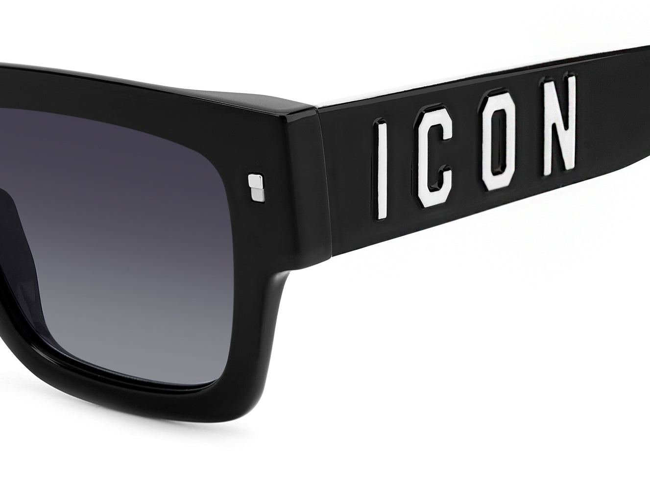 DSQUARED2 Icon 0021/S Black/Dark Grey Shaded Gradient #colour_black-dark-grey-shaded-gradient