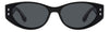 Isabel Marant IM 0185/G/S Black/Grey #colour_black-grey