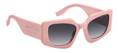 Marc Jacobs Marc 774/S Pink/Dark Grey Shaded Gradient #colour_pink-dark-grey-shaded-gradient