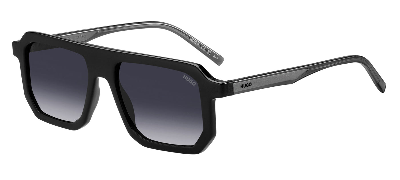 Hugo Boss Hugo HG 1312/S Black/Dark Grey Shaded Gradient #colour_black-dark-grey-shaded-gradient