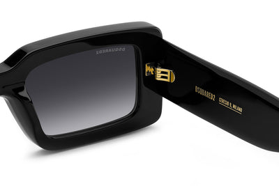 DSQUARED2 D2 0142/S Black/Dark Grey Shaded Gradient #colour_black-dark-grey-shaded-gradient